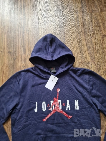 Страхотен мъжки суитчър NIKE JORDAN размер S M L XL 2XL , снимка 3 - Спортни дрехи, екипи - 52307682