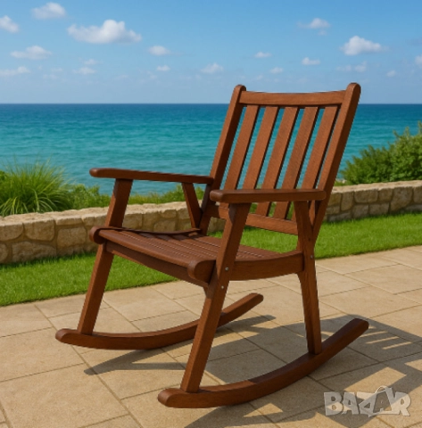 Люлеещ се стол, Muhler Meranti, снимка 4 - Други стоки за дома - 52112810