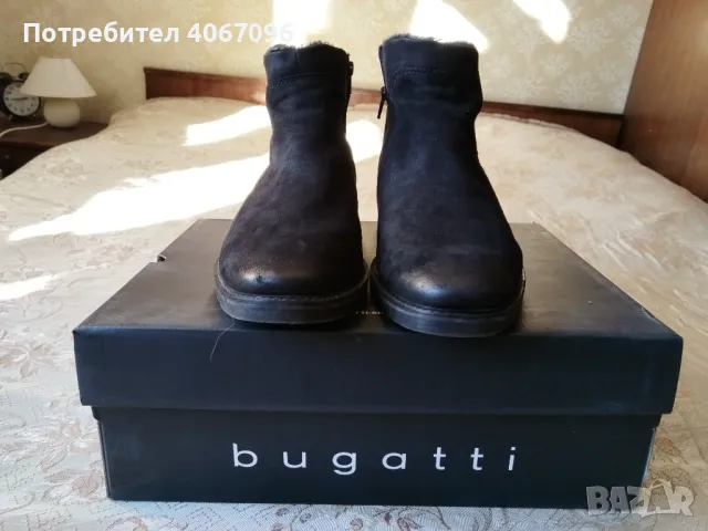 Мъжки боти Bugatti - размер 44, снимка 4 - Мъжки боти - 47871592