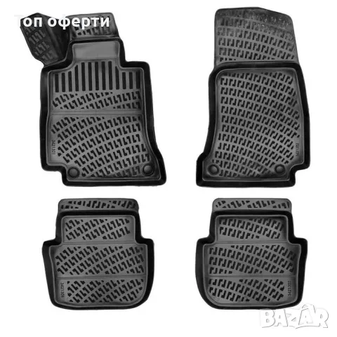 Гумени стелки RizLine съвместими с Mercedes E Coupe C238 2017-