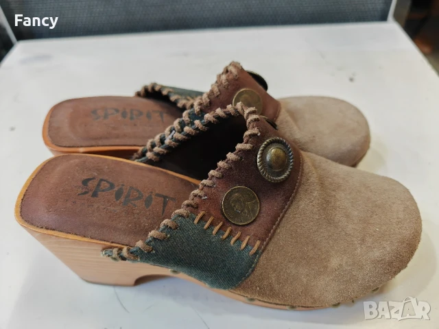 Дамско сабо 38 номер, снимка 2 - Чехли - 51326042