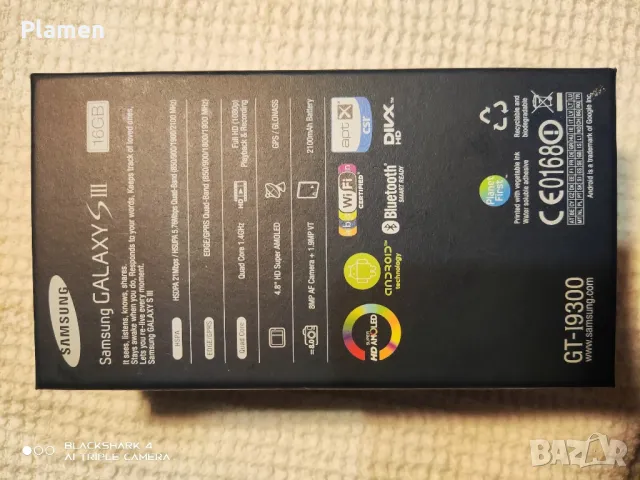 Samsung Galaxy S3, GT-I9300, 2012, снимка 3 - Samsung - 48694379