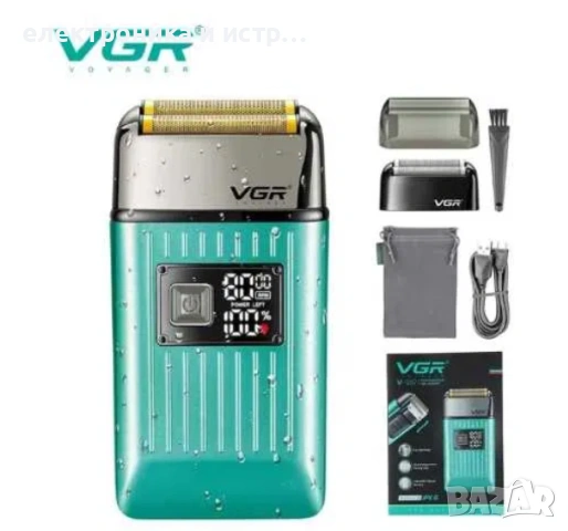 Безжична акумулаторна самобръсначка VGR , снимка 3 - Друга електроника - 53256349