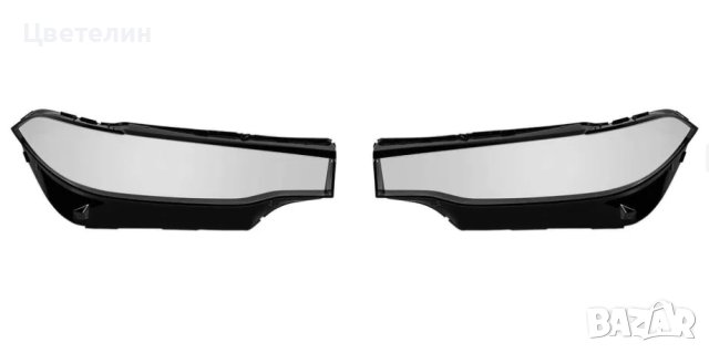 Комплект Стъкла за фар фарове BMW X7 G07 ляво и дясно stykla