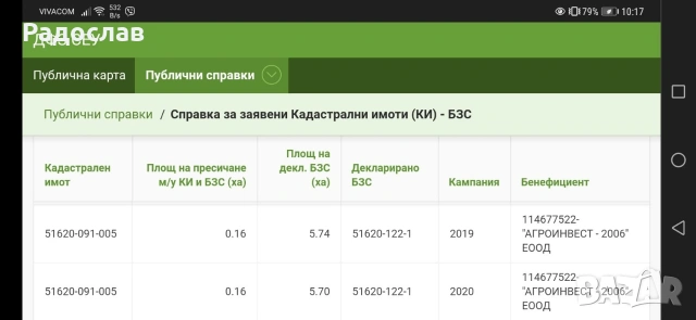 Земя обработваема, нива,двор,парцел, снимка 3 - Земеделска земя - 53431532