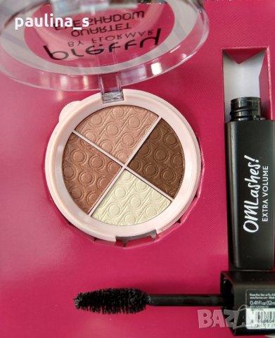 Комплект сенки / хайлайтъри с бронзиращ ефект и спирала "Flormar"®, снимка 2 - Декоративна козметика - 27894570