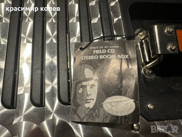 радиоприемник "Ryan NX-211 Retro Spirit of St Louis AM/FM/CD/Cassette Stereo Radio", снимка 12 - Радиокасетофони, транзистори - 52684803