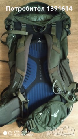 Osprey Kestrel 38 Picholine Green , снимка 4 - Раници - 39351961