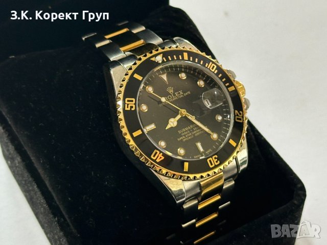 Мъжки часовник Rolex oyster perpetual date, снимка 3 - Мъжки - 43865696
