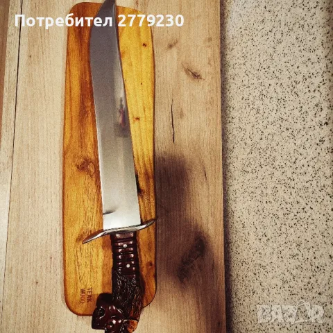 Нож голям за Колекция или сувенир с лъвска глава , снимка 15 - Колекции - 50151180
