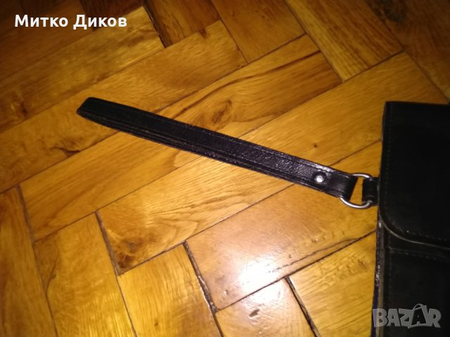 Чанта за ръка Капица естествена кожа 24х19х9см, снимка 3 - Чанти - 27406155