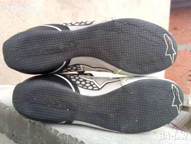 мото/карт боти 42 номер alpinestars , снимка 13 - Други спортове - 53136714