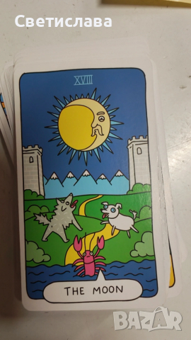 Карти Таро с Котки, снимка 5 - Карти за игра - 53098703