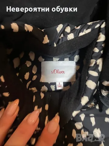 Зимно детско яке 140 S. Oliver, снимка 3 - Детски якета и елеци - 47475256