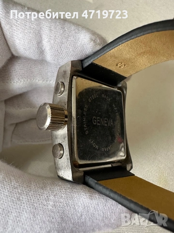 Vintage Geneva Quartz, снимка 3 - Мъжки - 53400879