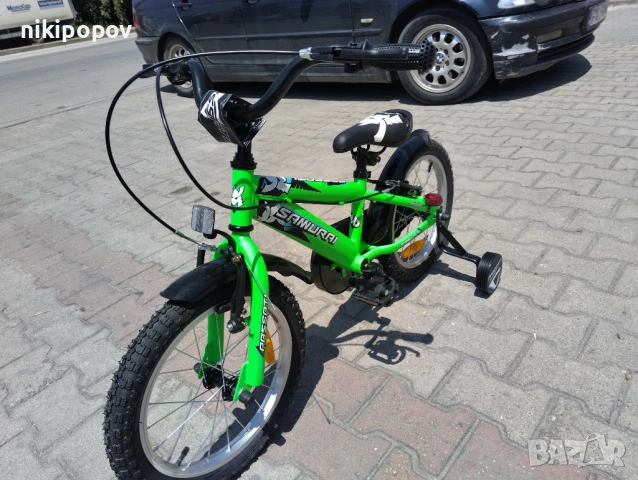 PASSATI Велосипед 16" SAMURAI зелен, снимка 7 - Велосипеди - 53558835
