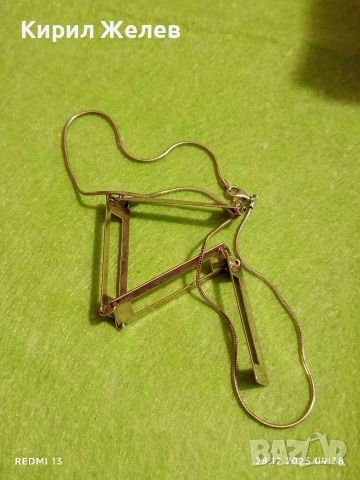 Сребърен гердан колие Ретро Арт бижу майсторска изработка 25626, снимка 8 - Колиета, медальони, синджири - 52917411