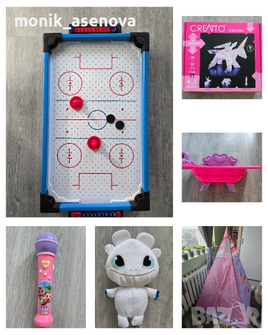 Разнообразни детски играчки 