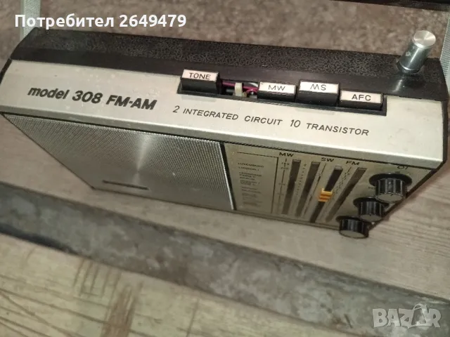 транзистор Sokol 308, снимка 3 - Антикварни и старинни предмети - 48649635