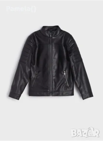 Кожено яке, снимка 6 - Детски якета и елеци - 49600530