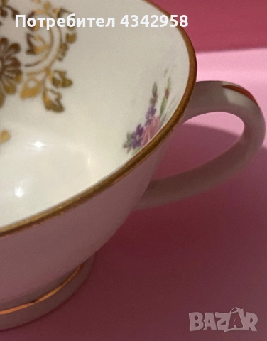 GKS. 1900-1945 г.Порцеланова чаша., снимка 6 - Антикварни и старинни предмети - 52436162