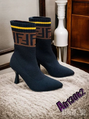 дамски боти valentino garavani fendi , снимка 3 - Дамски боти - 51401791