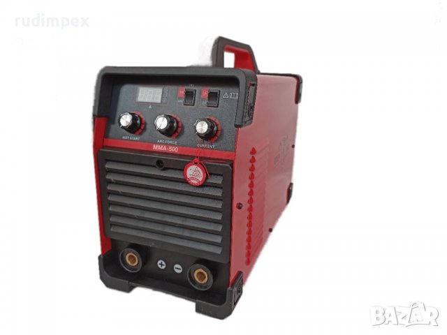 Инверторен IGBT електрожен ММА 500A, трифазен 380V, Професионален, снимка 2 - Други машини и части - 39681910