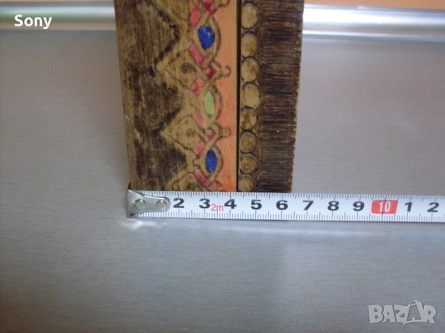 Стара войнишка дървена кутия., снимка 7 - Антикварни и старинни предмети - 52681477