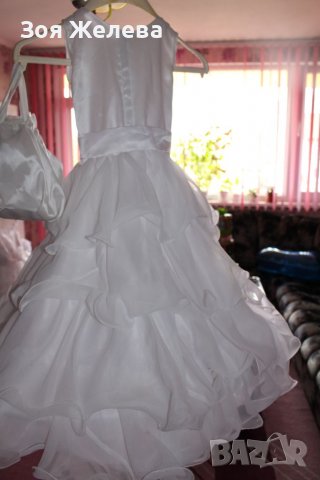 Детска шаферска рокля, снимка 3 - Сватбени рокли - 38480203