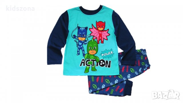 Детска пижама д. р. PJ Masks за момче 3 и 4 г. - М7-8, снимка 2 - Детски пижами - 27872637