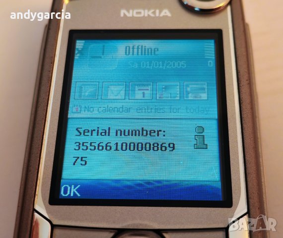  Nokia 6680 много запазен, на 25 минути разговори, 100% оригинален, Made in Finland, снимка 17 - Nokia - 43908788