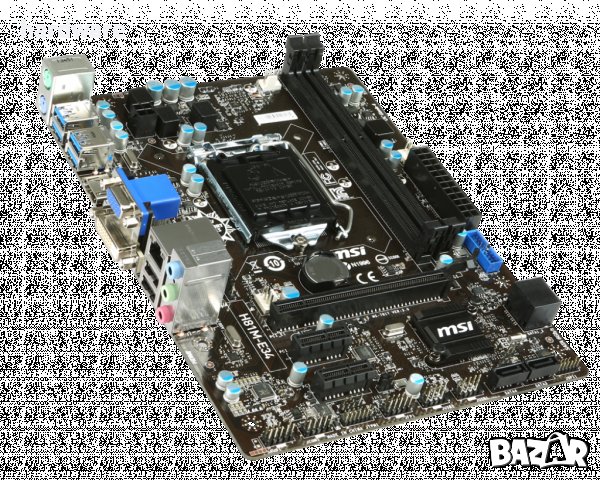 motherboard msi h81m e34 socket сокет 1150, снимка 2 - Дънни платки - 37619681