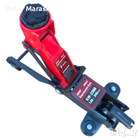 Хидравличен Крик тип Крокодил KraftWorld 2T, Нископрофилен 135–345 мм, снимка 7 - Други инструменти - 52222336