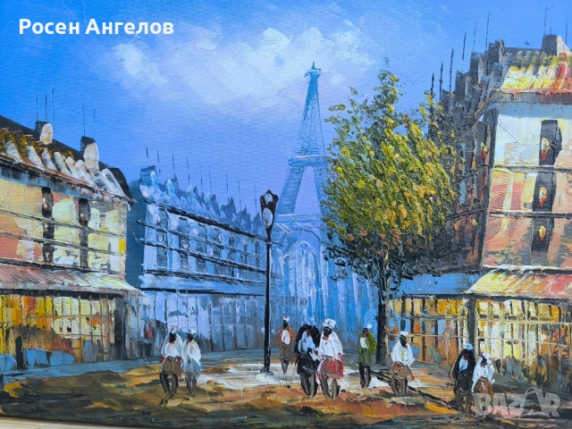 Париж 19ве, снимка 2 - Картини - 52180076