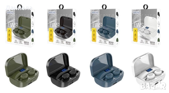 Безжични Bluetooth слушалки със зареждащ се калъф в 4 различни варианта EP24, снимка 7 - Друга електроника - 52523268