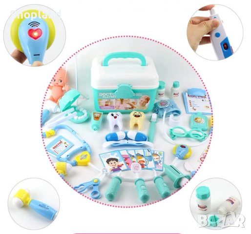 Детски медицински комплект - 48 части, снимка 3 - Образователни игри - 43424046