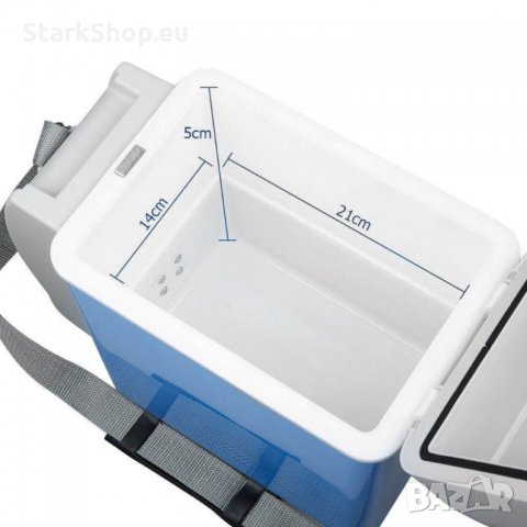 2в1 Преносим Хладилник на 12V Електрическа Хладилна Чанта 7.5 литра, снимка 2 - Хладилни чанти - 33388161