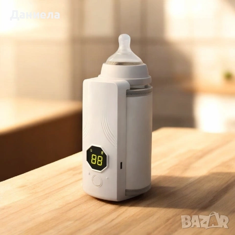 Безжичен подгревател за бебешко шише с дисплей и 6 температурни степени, снимка 5 - Прибори, съдове, шишета и биберони - 53246176