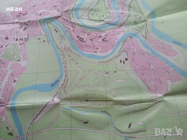 Карта Велико Търново - 1972г., снимка 9 - Енциклопедии, справочници - 43030295