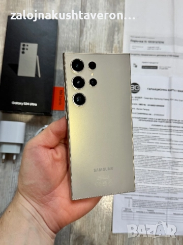  Samsung Galaxy S24 Ultra 256 GB 12 GB Ram Dual Sim Отличен Гаранционен , снимка 5 - Samsung - 52541553