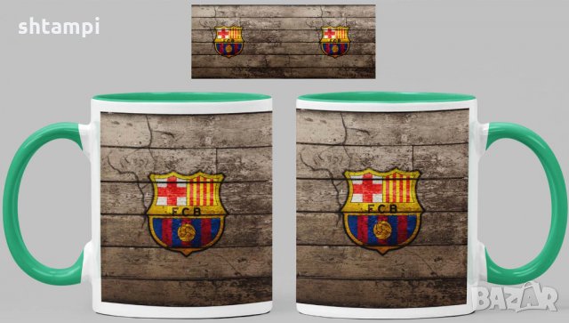 Чаша Барселона Barcelona Керамична, снимка 3 - Фен артикули - 34783351