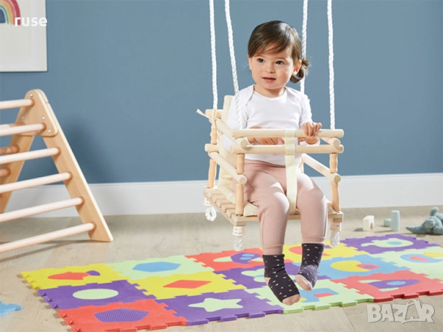 НОВИ! Дървена детска люлка , снимка 9 - Детски люлки - 51694902