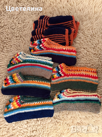 Домашни вълнени терлици, снимка 7 - Други - 47593838