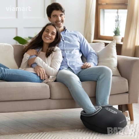 Масажор за крака Medcursor MD 400 с 3D Шиацу масаж, въздушна компресия, снимка 2 - Масажори - 53293252