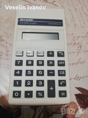 Елки Sharp EL-231H,231S и Casio HL812e, снимка 7 - Друга електроника - 35264643