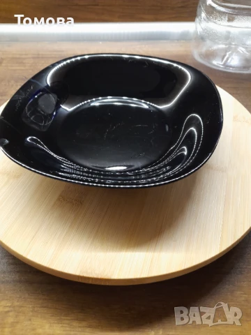 Въртящо се дървено плато за разядки и мезета