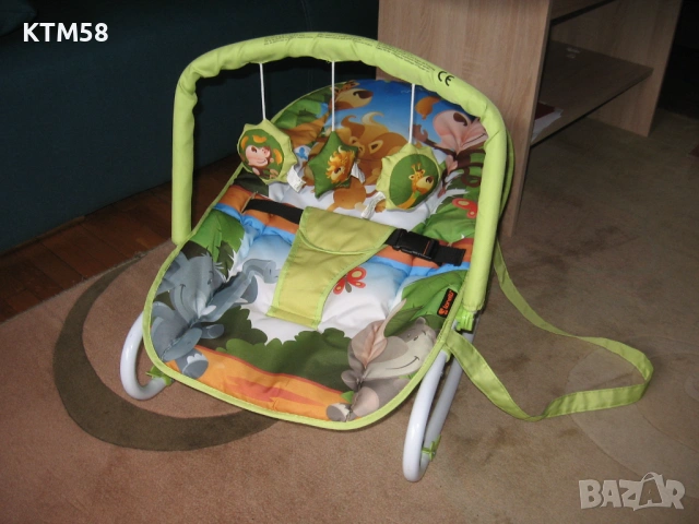 Продавам бебешки шезлонг Lorelli., снимка 2 - Детски шезлонги - 48826293