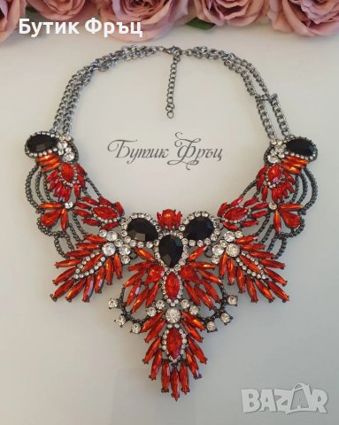 Колие Вивиян, снимка 2 - Колиета, медальони, синджири - 38510096