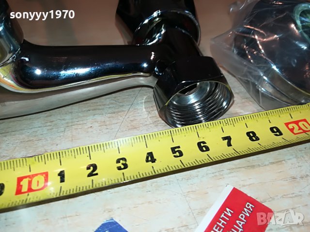 ЧЕШМА НОВА ЗА СТЕНА С ДВЕ ВРЪТКИ 0505231130, снимка 13 - Смесители - 40598268