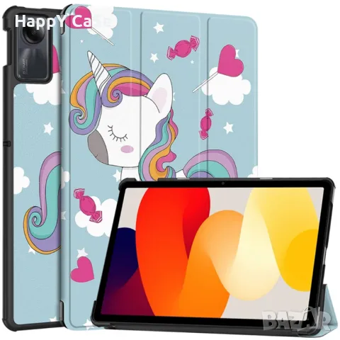 Xiaomi Redmi Pad SE 11" 2023 / Pad 6 11" 2023 / Кожен калъф смарт кейс за таблет, снимка 3 - Таблети - 42613676